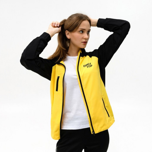 Ветровка унисекс black/yellow