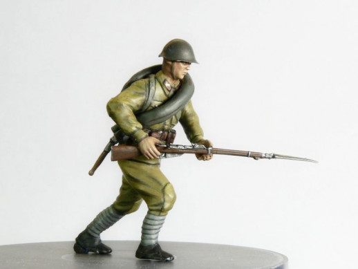 Сборная модель ZVEZDA Пехота Красной Армии N1, 1/35