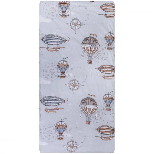 Простыня 200х90х25 универсальная ВОМБАТИК Cl-0117-Pyt Classic Collection Путешественники