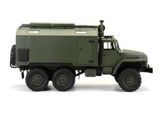 Радиоуправляемая машина WPL УРАЛ (зеленый) 6WD 2.4G 1/16 RTR