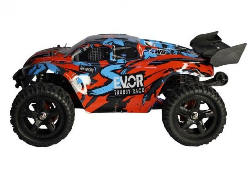 Радиоуправляемая трагги Remo Hobby S EVO-R UPGRADE V2.0 (красный) 4WD 2.4G 1/16 RTR
