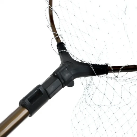 Подсачек складной телескопический Namazu, 160 см, овальный обод 60 см, нейлон