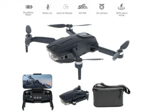 Радиоуправляемый квадрокоптер Syma W3 brushless с камерой 2.7K FPV по Wi-Fi, барометр, GPS, 2.4G RTF