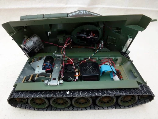 Р/У танк Taigen 1/16 T34-85 (СССР) (для ИК танкового боя) 2.4G (зеленый)