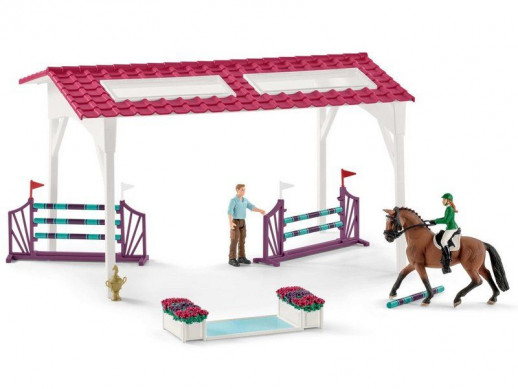 Фигурка Schleich Проверка перед большим конным турниром, lmtd