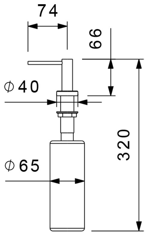 Дозатор RIVELATO Rivelato RD-500 brina