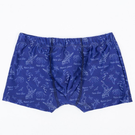 Плавки купальные для мальчика, цвет тёмно-синий