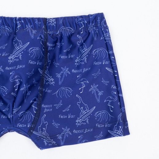 Плавки купальные для мальчика, цвет тёмно-синий