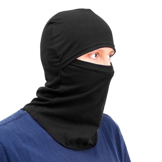 Балаклава, кулирка, цвет чёрный