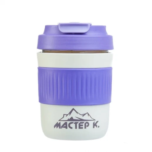Термостакан, 400 мл, "Мастер К", фиолетовый
