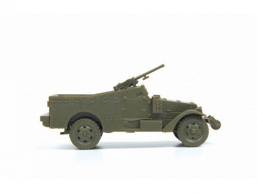 Сборная модель ZVEZDA Бронетранспортер М-3 "Скаут" с пулемётом, 1/100