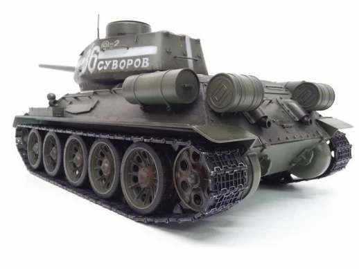 Р/У танк Taigen 1/16 T34-85 (СССР) 2.4G (зеленый)