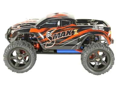 Радиоуправляемый монстр Remo Hobby SMAX Brushless UPGRADE V2.0 (красный) 4WD 2.4G 1/16 RTR