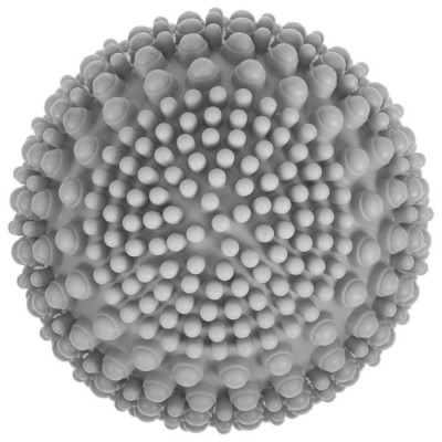 Мяч массажный, d=9 см, 140 г, цвета МИКС