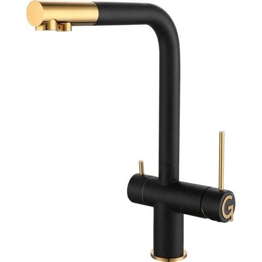 Смеситель RIVELATO Rivelato 1523513 nero oro