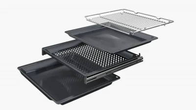 Встраиваемая электрическая духовка BOSCH Встраиваемый духовой шкаф BOSCH HMG976KB1