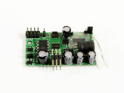 Приемник WPL пропорц. РУ, 2-х скор.КП для B-14, B-24, C-14, C-24, B-16, B-36 звук - дизель