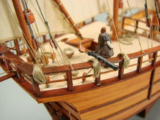 Сборные бумажные модели Shipyard каракка Santa Maria и каравелла Nina (№65), 1/96