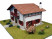 Сборная деревянная модель деревенского дома Artesania Latina Chalet kit de Caser?o con carro, 1/72