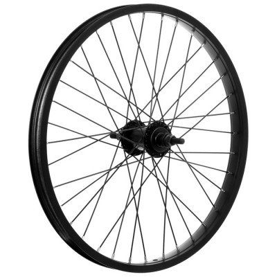 Колесо 20" заднее Dream Bike, обод двойной алюминиевый, для BMX, 36 спиц, под трещотку
