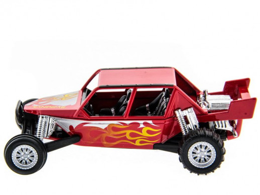 Машина Kinsmart Turbo Sadrail инерция (1/12шт.) б/к