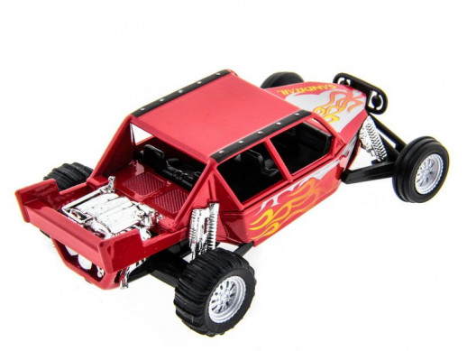 Машина Kinsmart Turbo Sadrail инерция (1/12шт.) б/к