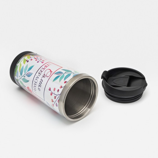 Термостакан со вставкой "Самая прекрасная" 400 мл, сохраняет тепло 2 ч, 16.5 х 7.5 см