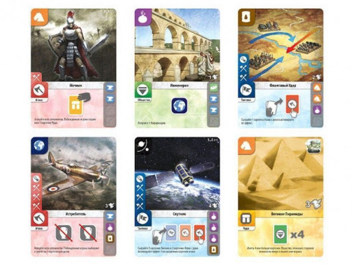 Настольная игра ZVEZDA "Цивилизация. От начала времён.", для компании