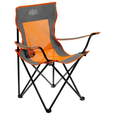 Кресло туристическое Maclay, складное, с подстаканником, 50х50х80 см