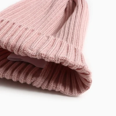 Шапка детская MINAKU р-р 52-56, цв. пудра