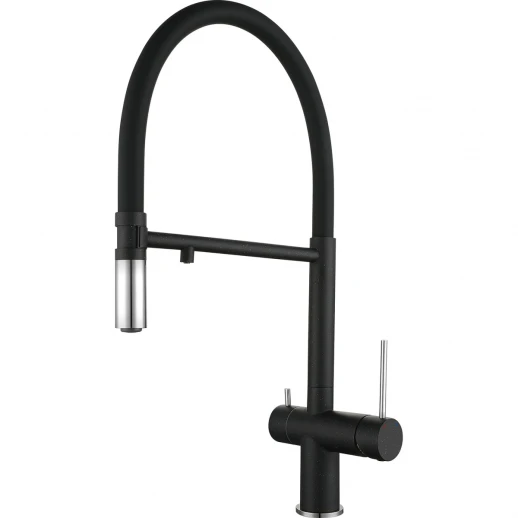 Смеситель RIVELATO Rivelato 1523517 nero cromo
