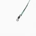 Поводки стальные NAMAZU Leader 1х7 Nylon Coated, тест 11 кг, 15/20/25 см, зелёные, 60 шт.