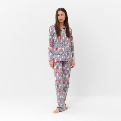Пижама новогодняя женская KAFTAN «Скандинавия»