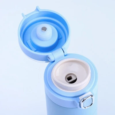 Термокружка, 420 мл, Simple "Единорог", сохраняет тепло 8 ч, с термометром