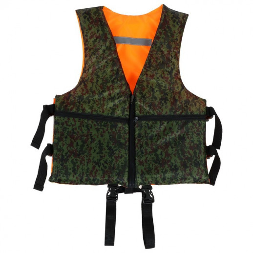 Жилет страховочный YUGANA, двухсторонний, размер 56-62