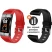 Фитнес-браслет Geozon Fit Plus G-SM14RED, уведомление, пульс, шагомер, тренировки, красный