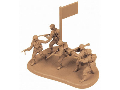 Сборная модель ZVEZDA Американская пехота 1941-1945, 1/72