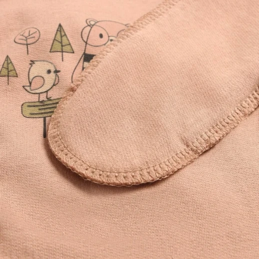 Боди детский, НАЧЁС, цвет коричневый