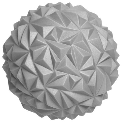 Полусфера массажная, 16х16х9 см, цвет серый