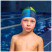 Шапочка для плавания детская ONLYTOP Swim, тканевая, обхват 46-52 см