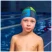 Шапочка для плавания детская ONLYTOP Swim, тканевая, обхват 46-52 см