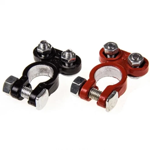 Клеммы алюминиевые Skyway СТАНДАРТ, япония/европа, S06701014