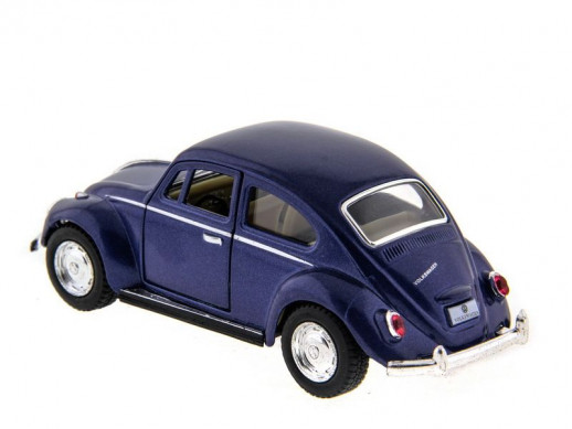 Машина Kinsmart "Volkswagen Classical Beetle" инерция (1/12шт.) 1:32 б/к