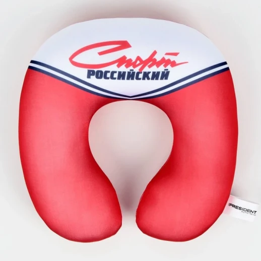 Подголовник антистресс «Спорт Российский», красный