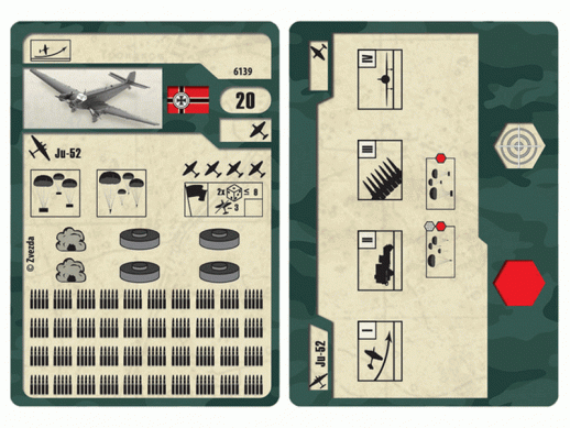 Сборная модель ZVEZDA Немецкий самолет Юнкерс Ю-52, 1/200