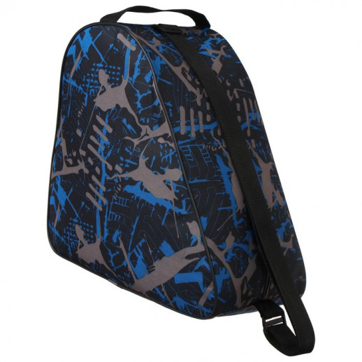 Сумка для ледовых и роликовых коньков, 38х40 см, цвета МИКС