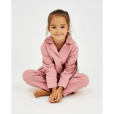 Пижама детская для девочки KAFTAN "Звездочки", р. 98-104, розовый