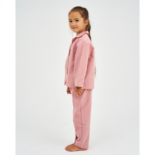 Пижама детская для девочки KAFTAN "Звездочки", р. 98-104, розовый