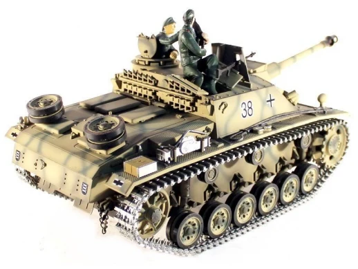 Р/У танк Taigen 1/16 SturmgeschutzIIIausf.gsd.kfz. (Германия) HC (для ИК танкового боя) 2.4G RTR