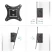 Кронштейн ONKRON ONKRON ONKRON SN31 BLACK